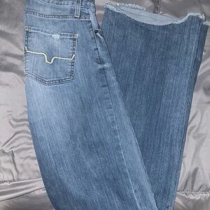 Kimes Ranch Light Blue Flare Jeans